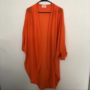 Orange Kimono/Cardigan